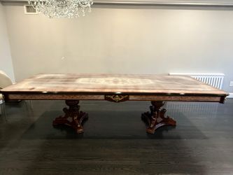 Gorgeous Spanish dining table with exquisite detail and workmanship 