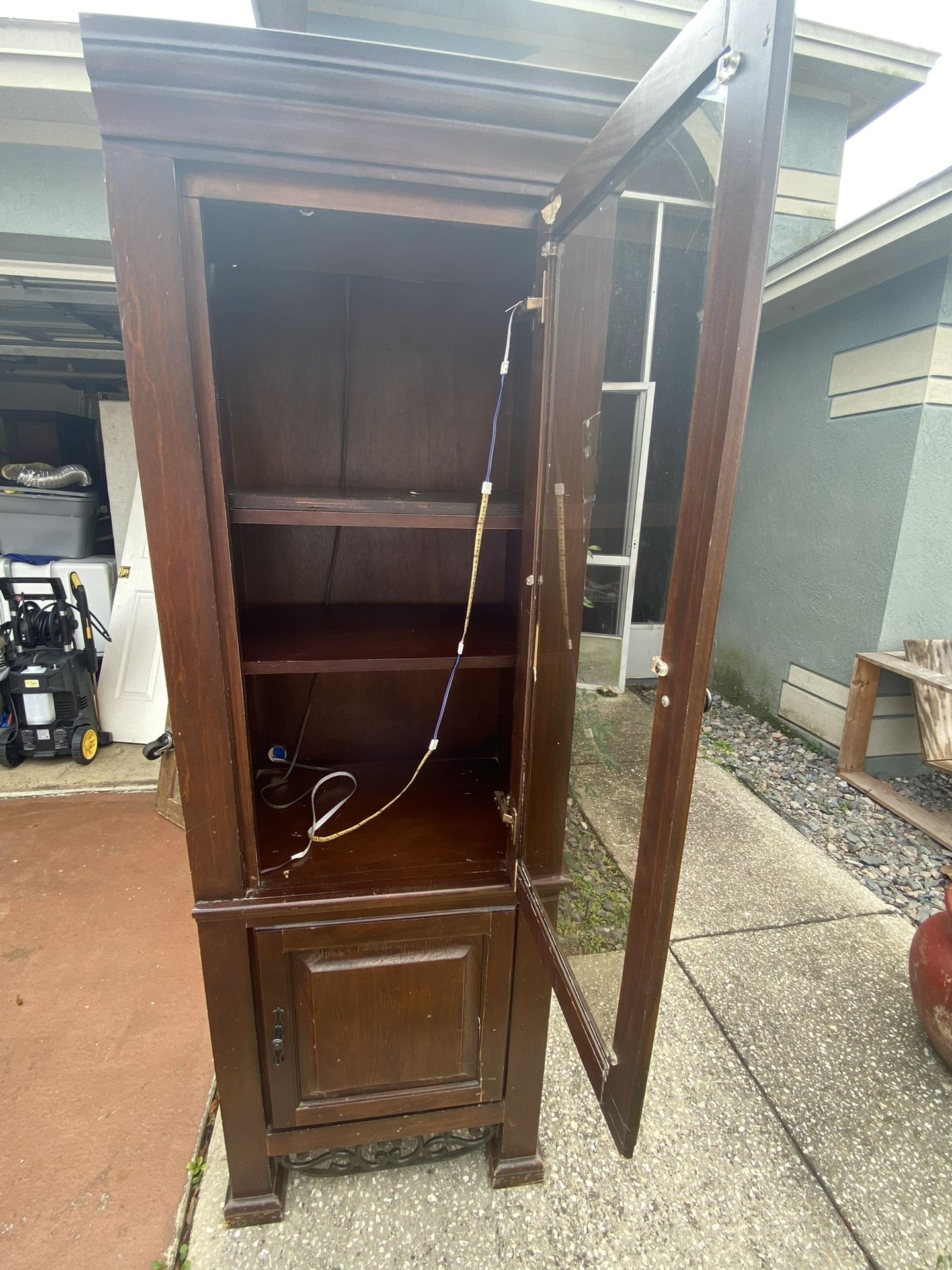 Curio Cabinet.