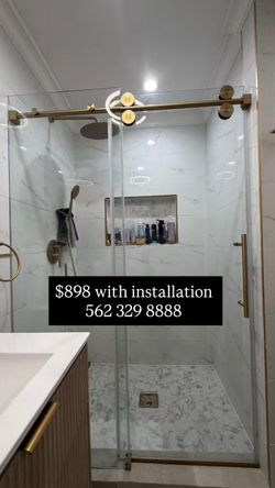 Shower door ( single sliding)
