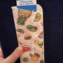 Fruit design glasses case