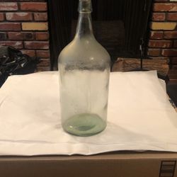 Antique Aqua Color Bottle