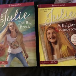 American girl doll Julie Books