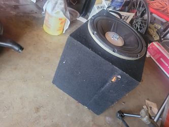 12 JBL GTO 1214D SUB And Box for Sale in Lynwood, CA - OfferUp