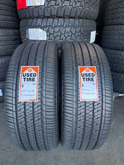 (2) 225/50/18 Bridgestone RF