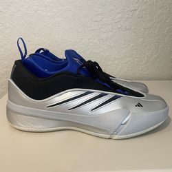 adidas Dame 9 Basketball  Mens Silver Sneakers Athletic Shoes JH6633 Sz 13