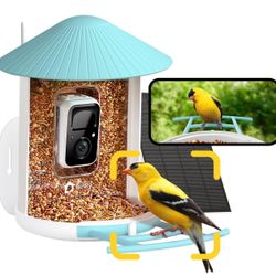 Bird Camera with Solar Panel - D085