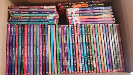 55 goosebumps books between 1-61
