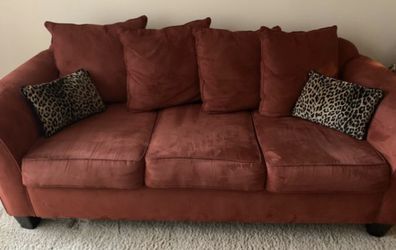 Red couch for sale