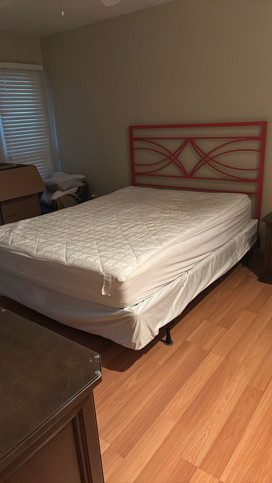 Sealy Postic queen, size bed, Headboard And Frame