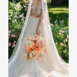 Ivory Cathedral-Length Veil