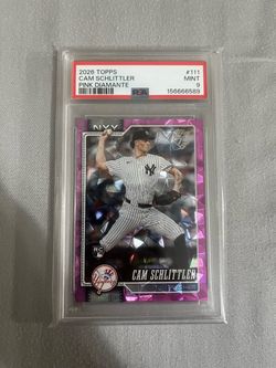 Cam schlittler pink diamanté PSA 9 (POP 1)