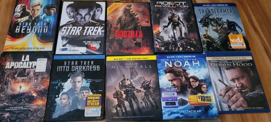 10 dvds