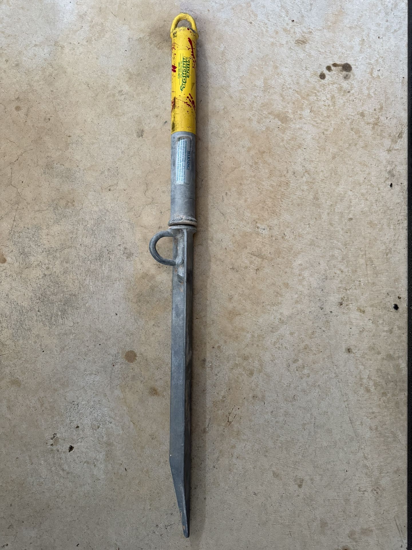 Slide Anchor Galvanized Shore Spike