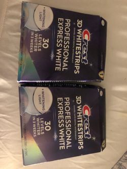 Crest 3D Whitestrips Professional Express White – 2 Pack