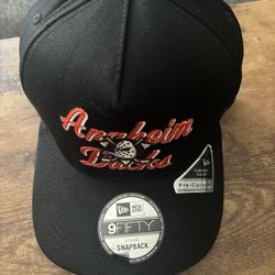 Brand New Black Anaheim Ducks Hat