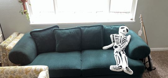 Comfy Green Couch