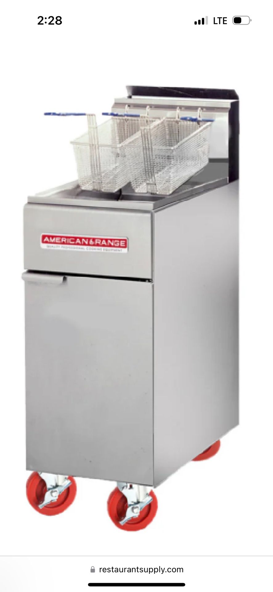 Commercial Cooking Fried