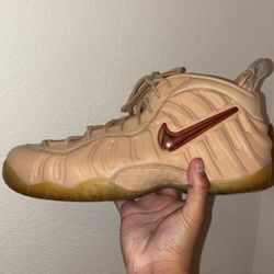Nike Air Foamposites Pro vachetta Tan