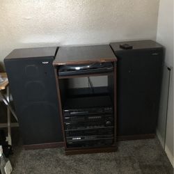 Vintage Pioneer  Five Component Stereo Set