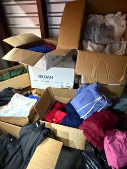 300+ NEW blank T-shirts, polo, sweatshirt, hoodies