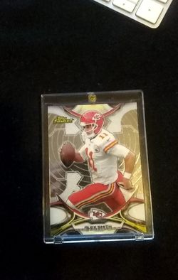 Chiefs football card