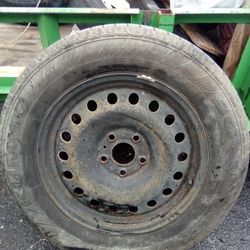 Very Good 245/65/18" MnS Tire Not Sure What Rim Fits But Tire Worth $40 All Day Long