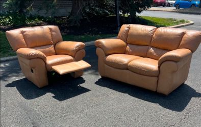 Strong Loveseat & Recliner