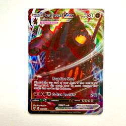 Coalossal VMAX 099/185 Pokemon Full Holo Card