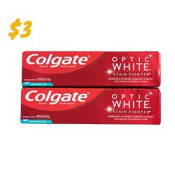 【NEW】Colgate Optic White Toothpaste  6oz