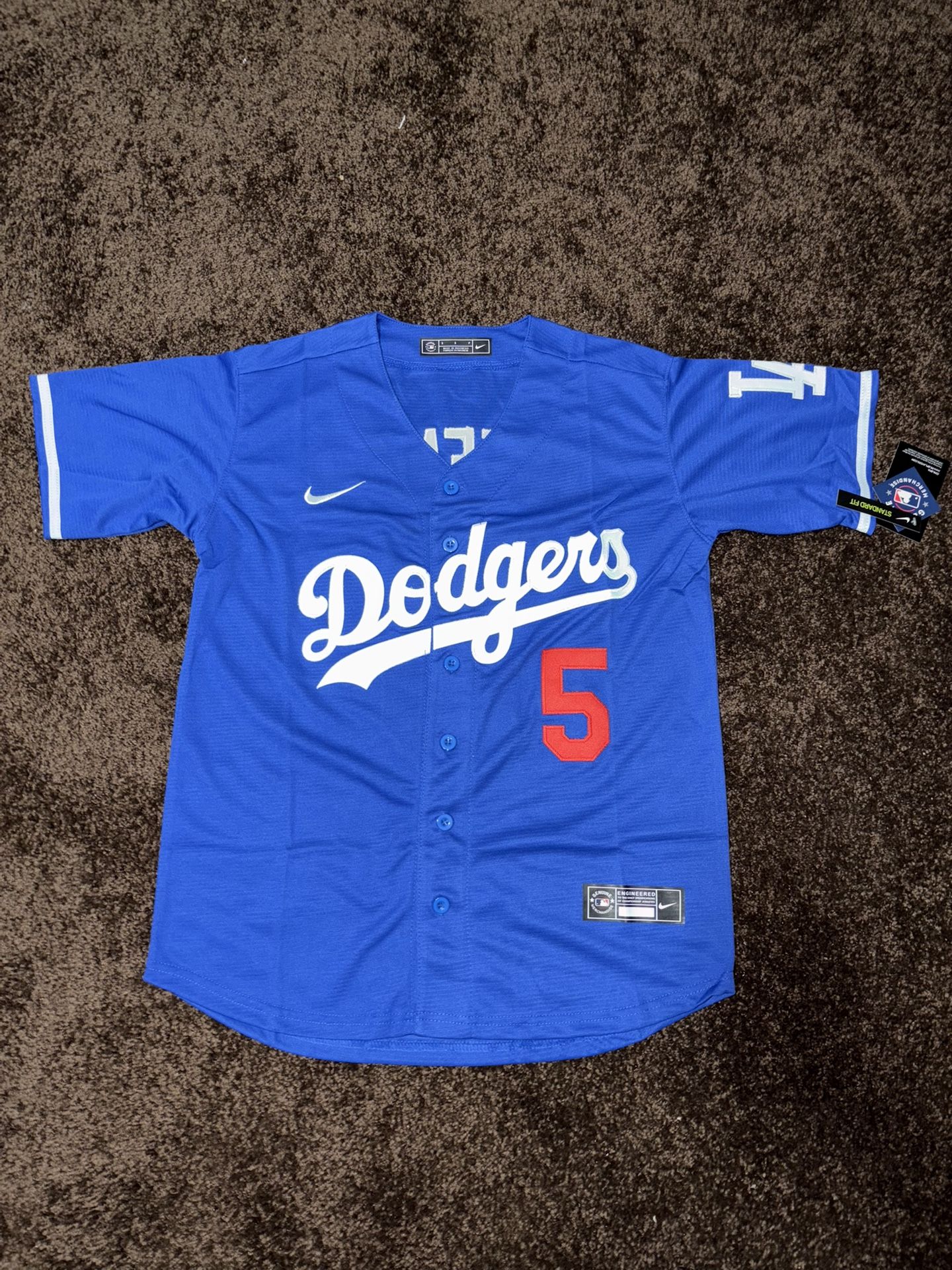 Dodgers Blue Freeman Jersey