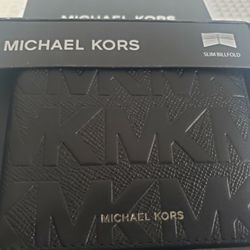 Michael Kors Men’s Andy Slim Billfold Leather Wallet