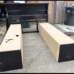 Queen Captains Bed Frame ONLY NO Mattress