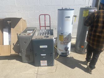 4 Burner Furnance 40 Gallon Gas Tank 