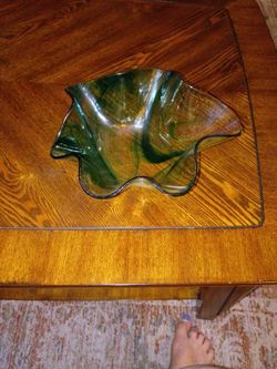 Mid century Glass Bowl