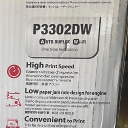 Compact Black & White Laser Printer 