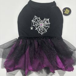 NWT Purple Dog/Cat Halloween Dress Size XS, S, M,L,XL