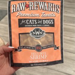 Freeze Dried Shrimp For Cats Or Dogs 