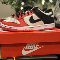 Nike Dunk Low NBA Chicago EMB Size 12