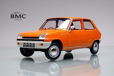1972 Renault TL 5, Orange, 1:18 Diecast model car from Solido, Made in France