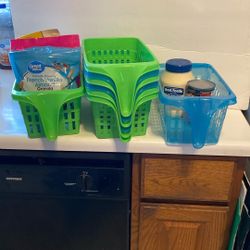 Shelf Containers. One Dollar Each. Eight available