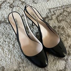Miu Miu Slingback Leather Heels