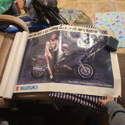 signed terry vance poster 