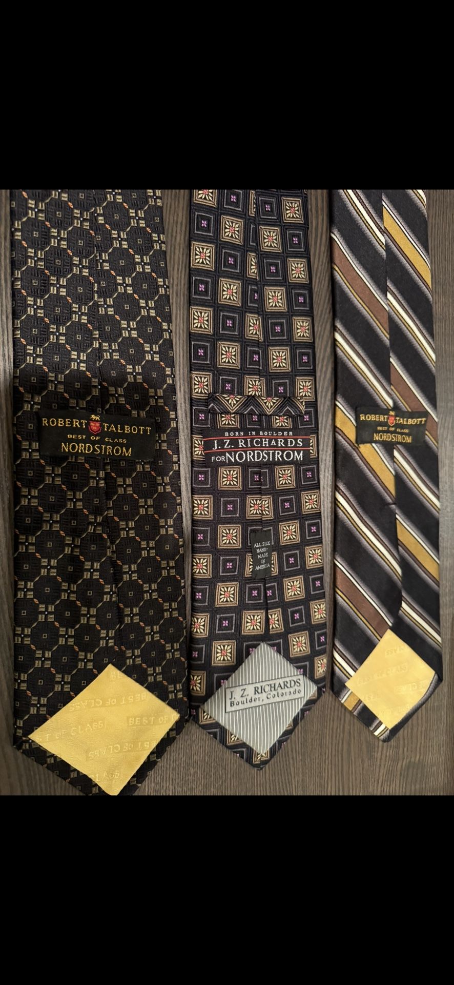 Beautiful Nordstrom’s Ties Set Of 3