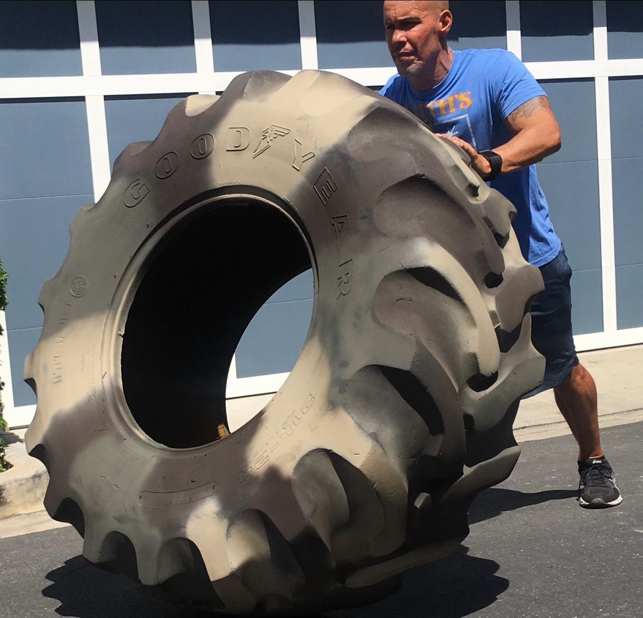 CrossFit Tractor Tires for fitness training!