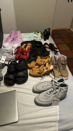 bundle of women’s shoes Sizes 7&half to 9