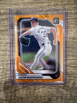 Jacob Misiorowski Donruss Optic Orange scope 26/79