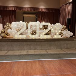 Balloon Decoration Weddings Birthday Baby Shower Graduation