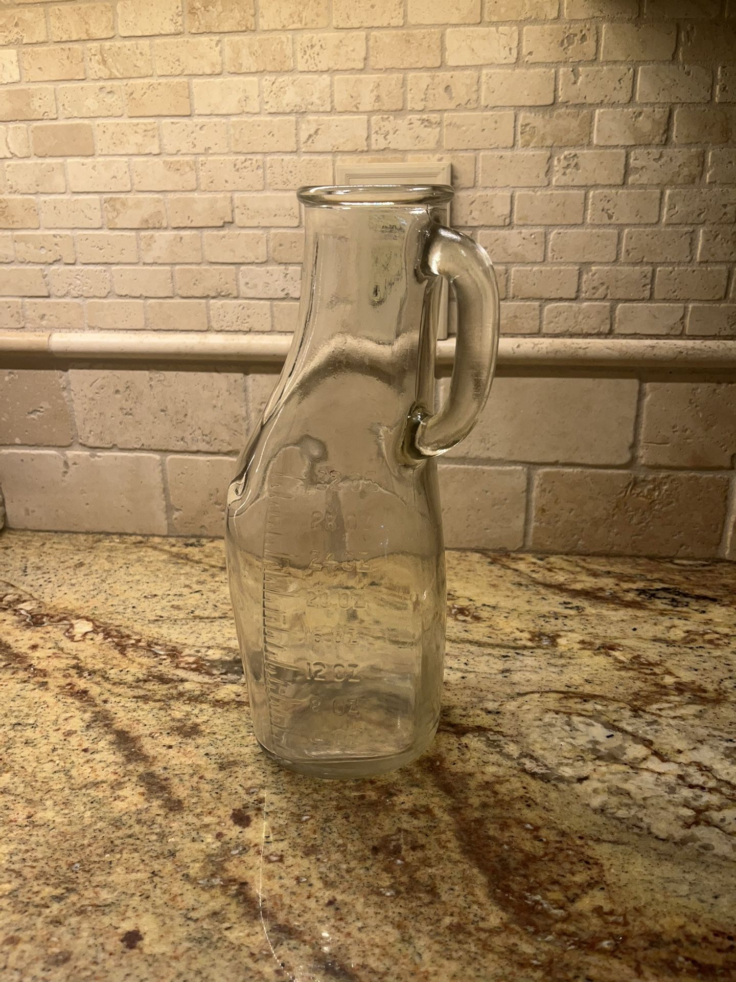 Vintage Glass Urinal