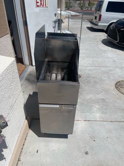 Dean SR42GN Natural Gas Floor Deep Fryer
