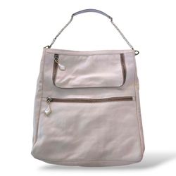 Free People We The Free Icon Tote Leather Cream Backpack